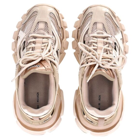 Balenciaga Track.2 Sneakers in Beige Polyurethane - Picture 8 of 12